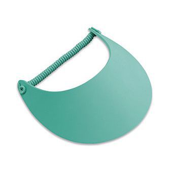Foam solid color sun visors, 8 3/4